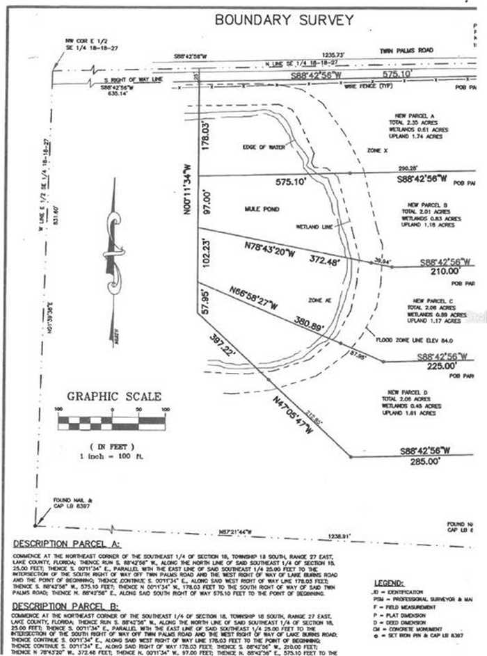 photo 4: TBD LAKE BURNS ROAD, UMATILLA FL 32784