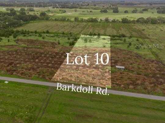 photo 1: BARKDOLL ROAD Unit Lot 10, BOWLING GREEN FL 33834