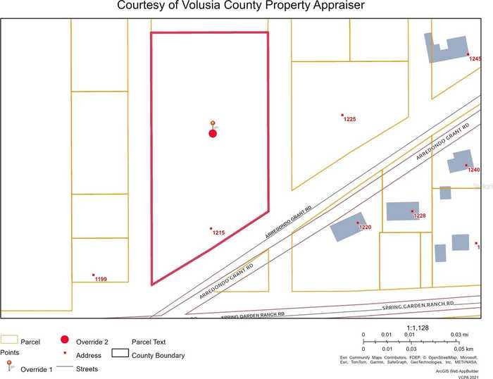 photo 2: 1215 ARREDONDO GRANT ROAD, DE LEON SPRINGS FL 32130