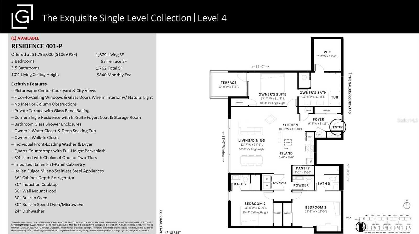 photo 3: 1305 4TH STREET Unit 401P, SARASOTA FL 34236