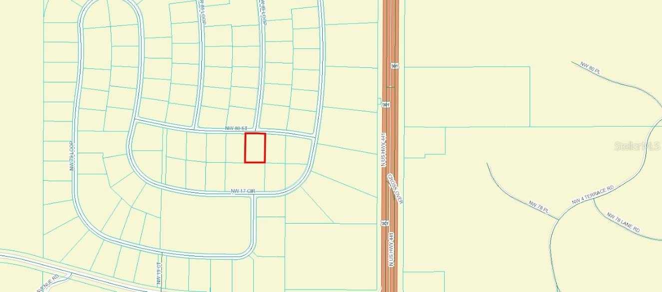 photo 2: NW 80TH STREET, OCALA FL 34475