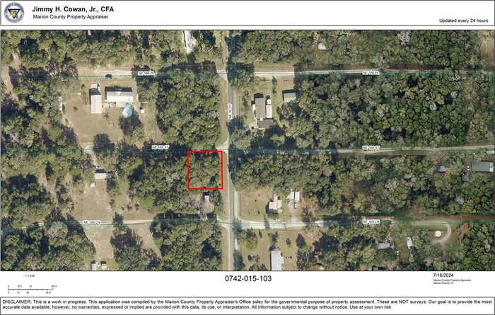 photo 1: TBD NE 160TH LANE, CITRA FL 32113