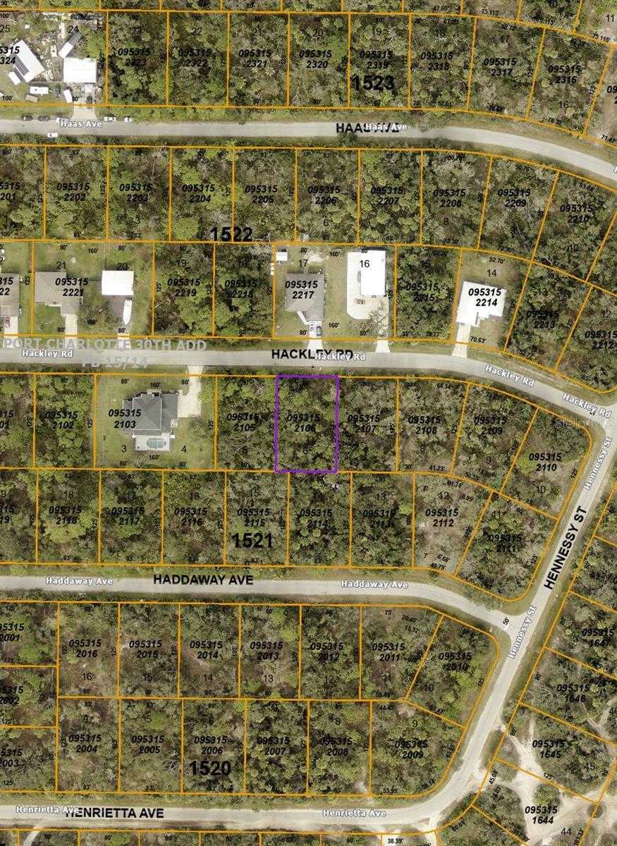 photo 1: HACKLEY LOT #6 ROAD, NORTH PORT FL 34291