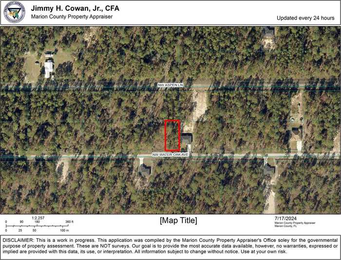 photo 2: NW WATER OAK AVENUE, DUNNELLON FL 34431