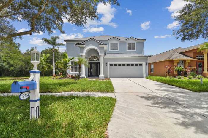 photo 1: 19251 FISHERMANS BEND DRIVE, LUTZ FL 33558