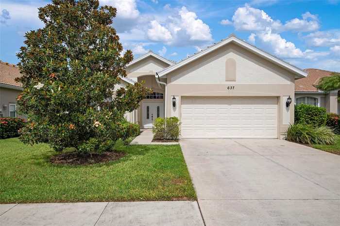 photo 1: 637 MISTY PINE DRIVE, VENICE FL 34292