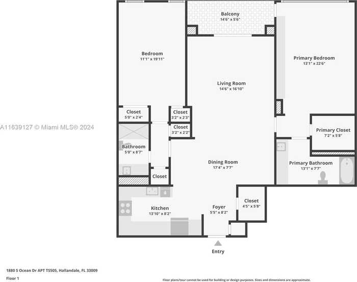 photo 44: 1880 S Ocean Dr Unit TS505, Hallandale Beach FL 33009