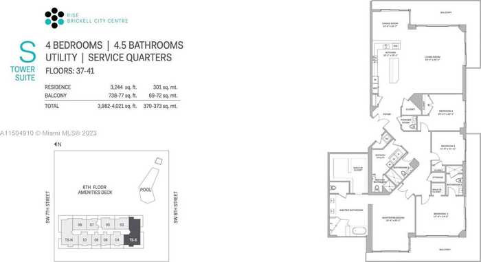 photo 40: 88 SW 7th St Unit 4101, Miami FL 33130