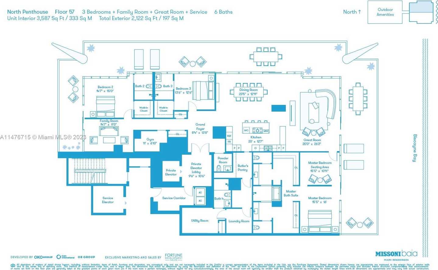 photo 2: 700 NE 26th Terrace Unit PH-5701, Miami FL 33137