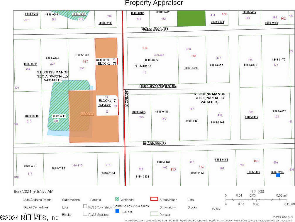 photo 1: E MARION ST TRACT 312 313 Street, Palatka FL 32177