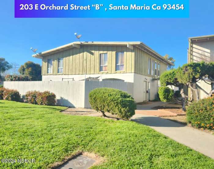 photo 1: 203 E Orchard Street Unit B, Santa Maria CA 93454