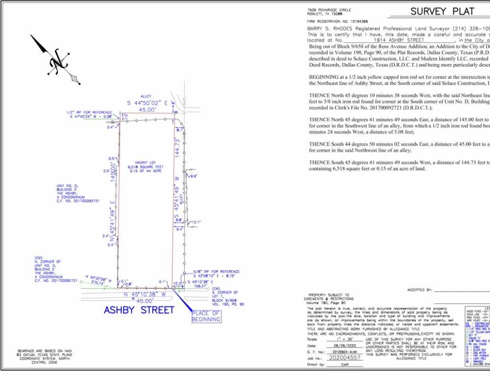 photo 2: 1914 Ashby Street, Dallas TX 75204