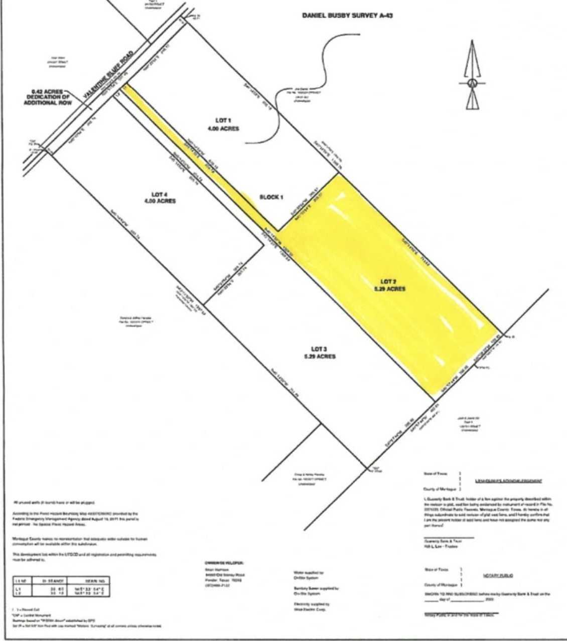 photo 2: TBD Lot 2 Valentine Bluff Road, Forestburg TX 76239