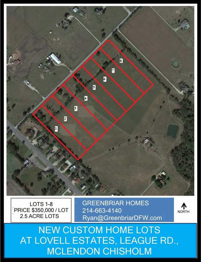 photo 2: Lot 1 TBD League Road, McLendon Chisholm TX 75032