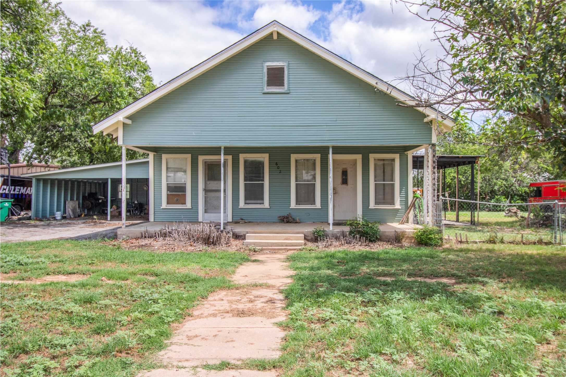 photo 1: 602 Needham Street, Coleman TX 76834