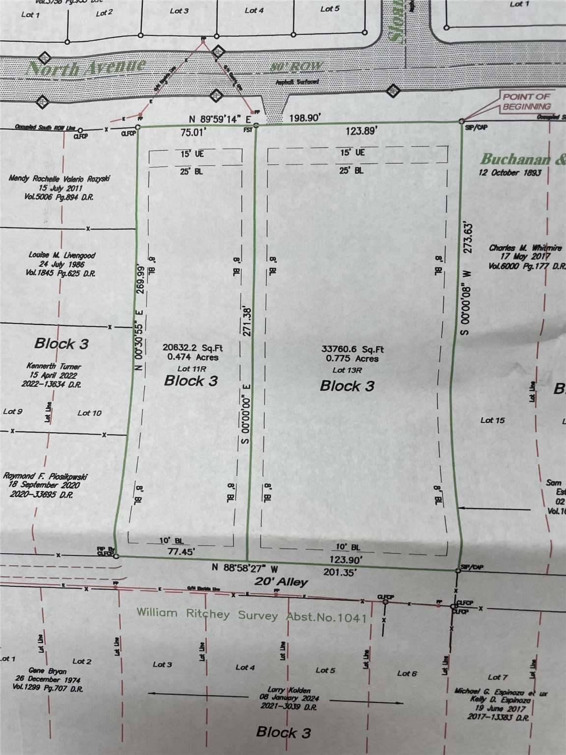 photo 3: Lot 11R North Avenue, Whitesboro TX 76273