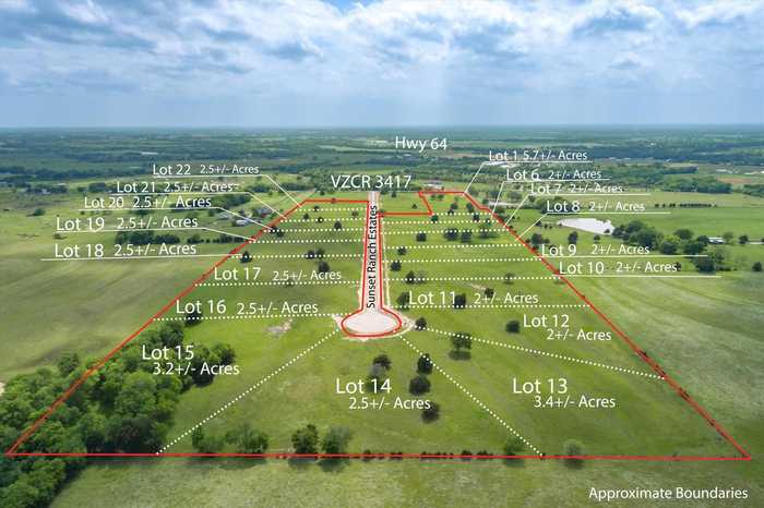 photo 1: TBD- Lot 14 Private Road 7413, Wills Point TX 75169