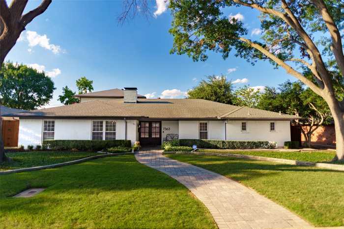 photo 1: 7363 Meadow Oaks Drive, Dallas TX 75230