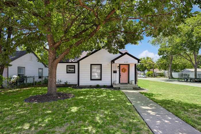 photo 1: 4137 Valentine Street, Fort Worth TX 76107