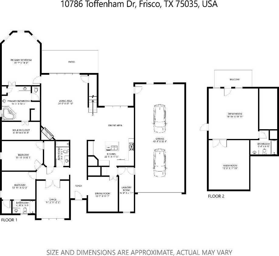 photo 3: 10786 Toffenham Drive, Frisco TX 75035