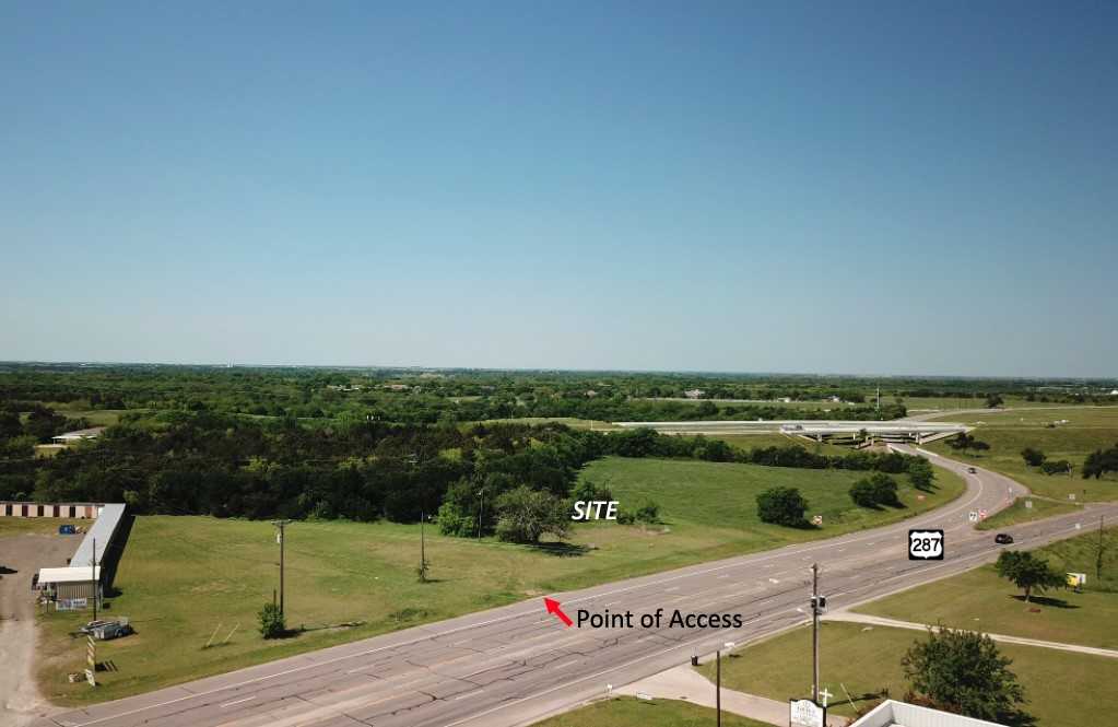 photo 3: TBD 4.74 acres W Highway 287, Ennis TX 75119