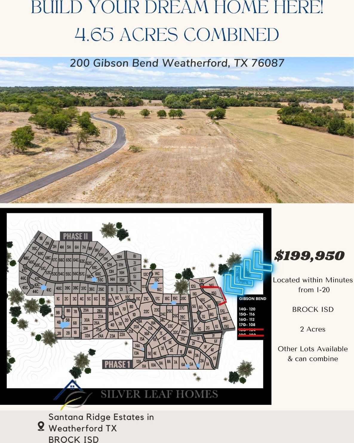 photo 1: 200 Gibson Bend, Weatherford TX 76087