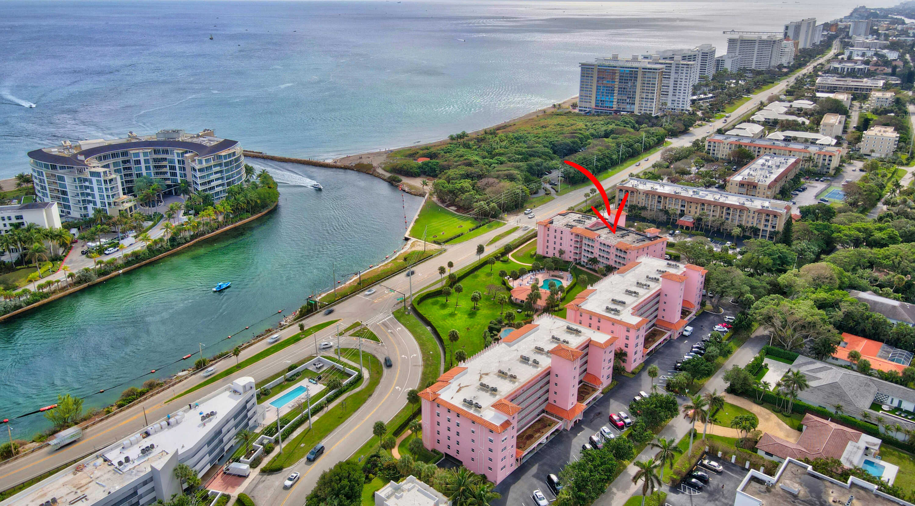 photo 1: 1099 Ocean Boulevard Unit 405, Boca Raton FL 33432