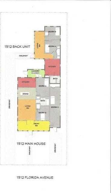 photo 2: 1512 Florida Avenue Unit A/B, West Palm Beach FL 33401