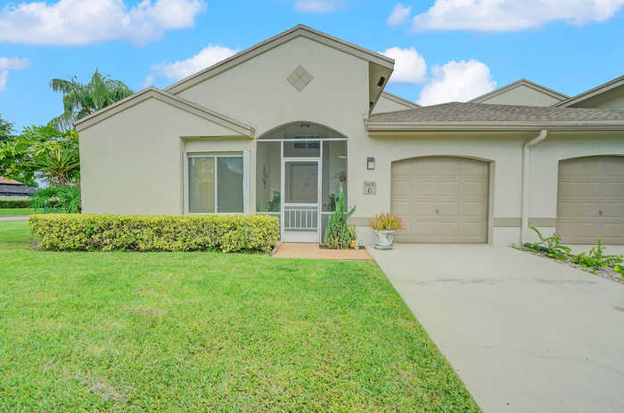 photo 1: 9691 Boca Gardens Circle Unit C, Boca Raton FL 33496