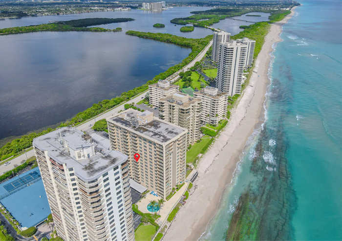 photo 1: 5440 Ocean Drive Unit 805, Singer Island FL 33404