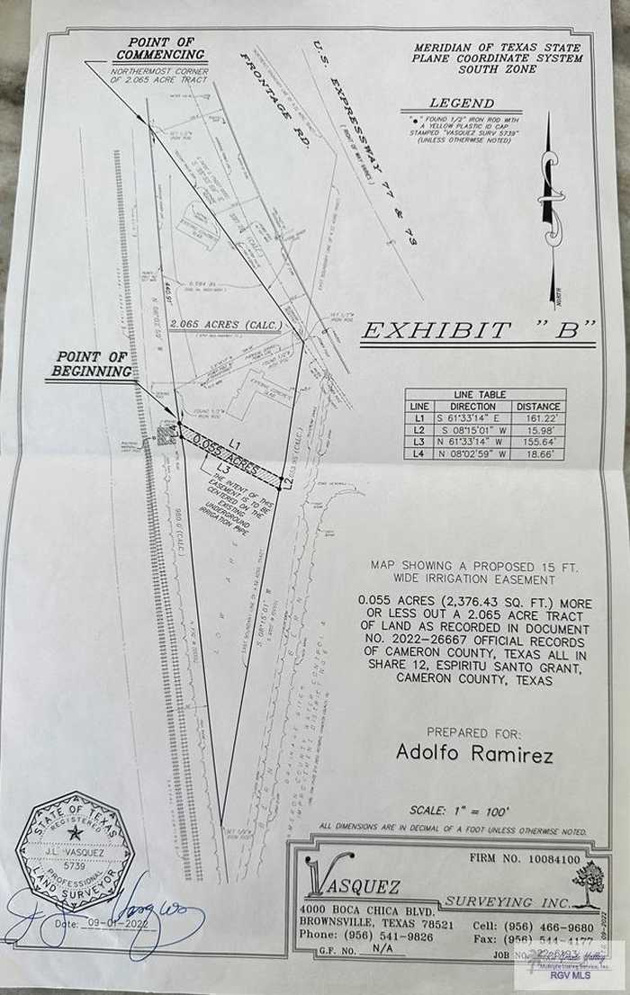 photo 2: 6741 Old Hwy 77 Unit 2.065 ACRES, Brownsville TX 78526