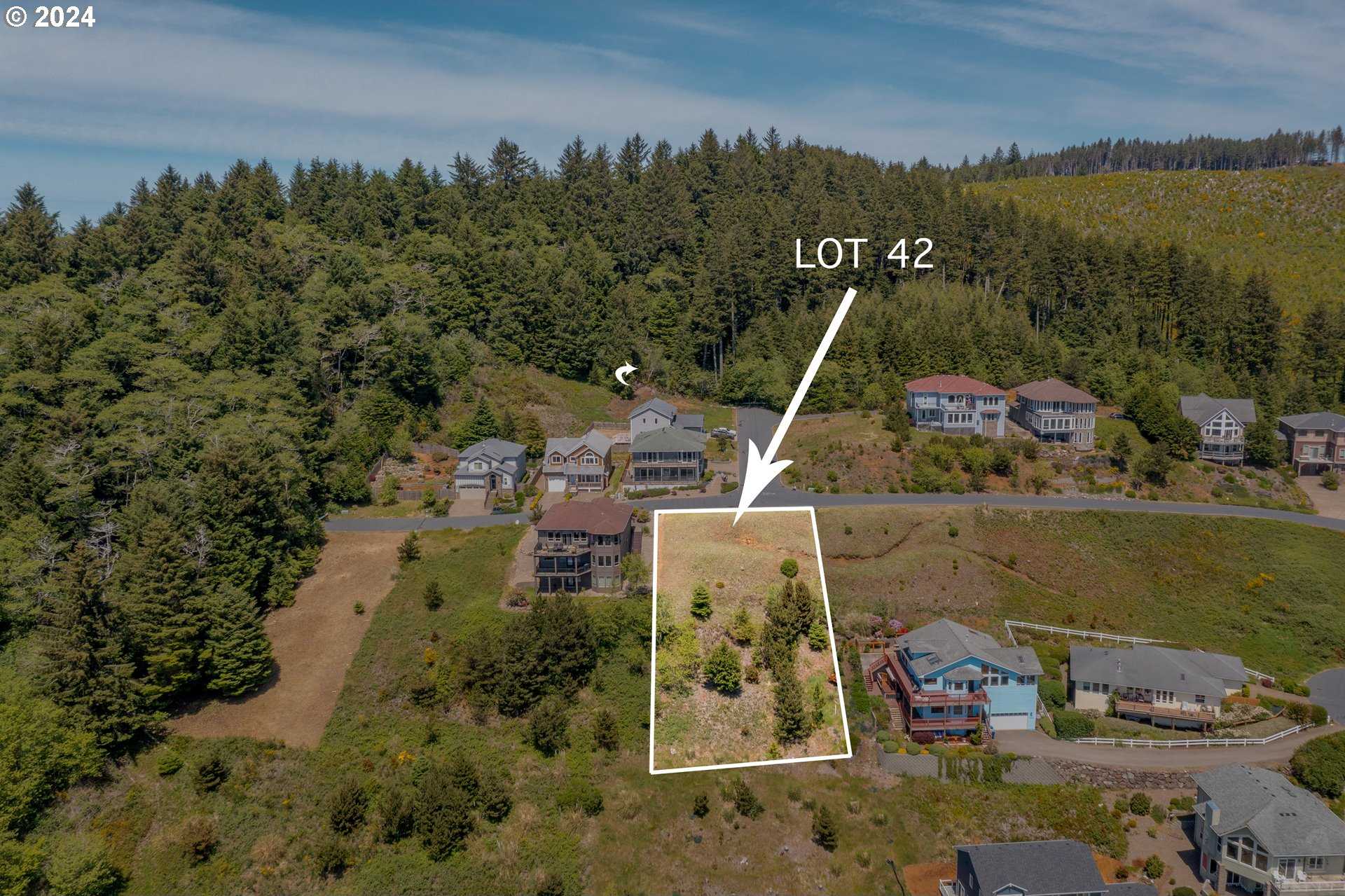 photo 3: Lot 42 Spring AVE, Depoe Bay OR 97341