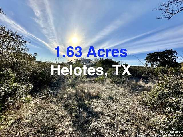 photo 1: LOT 7 CR 174, Helotes TX 78023