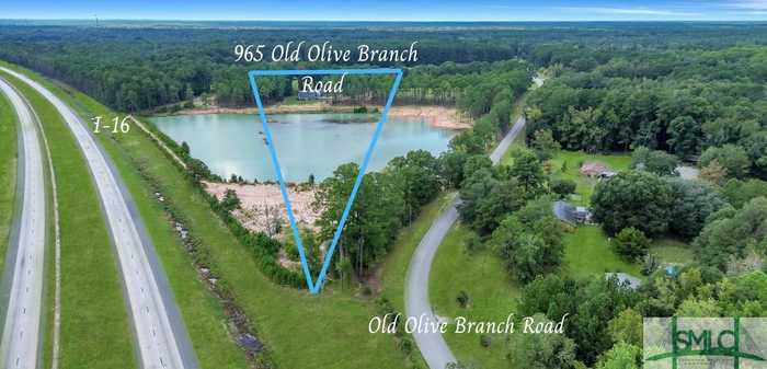 photo 1: 965 Old Olive Branch (Lot B) Road, Ellabell GA 31308