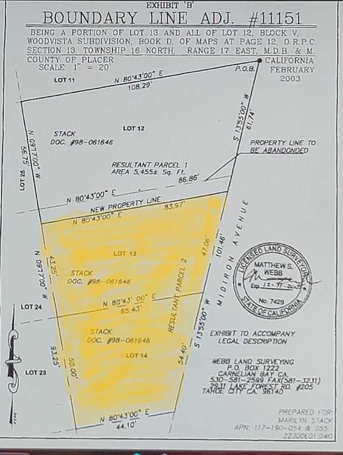 photo 2: 00 Midiron Avenue, Tahoe Vista CA 96148