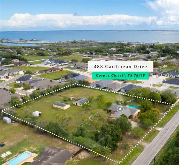 photo 1: 488 Caribbean Drive, Corpus Christi TX 78418