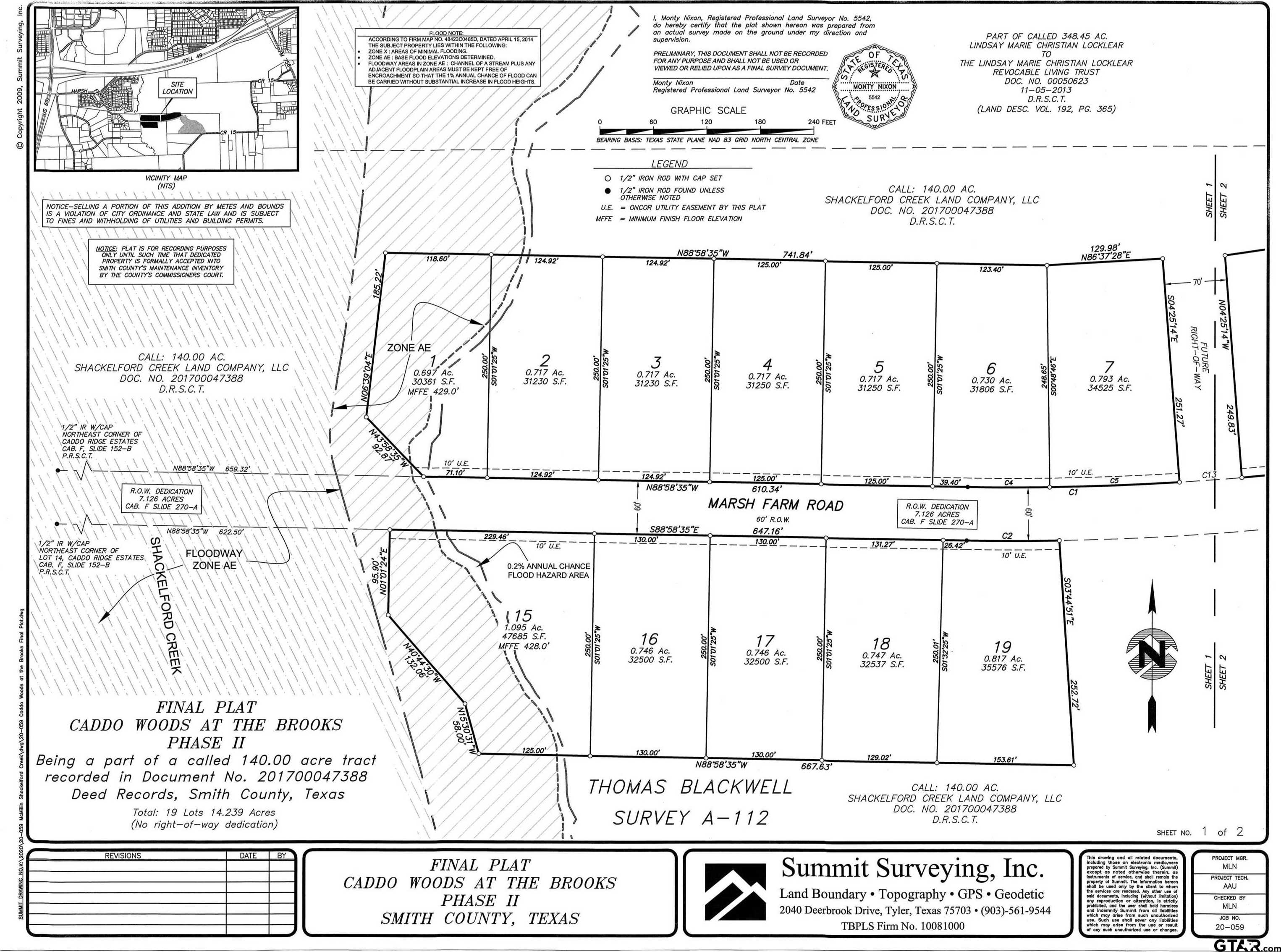 photo 1: 1042 Marsh Farm Rd LOT 8, Tyler TX 75703